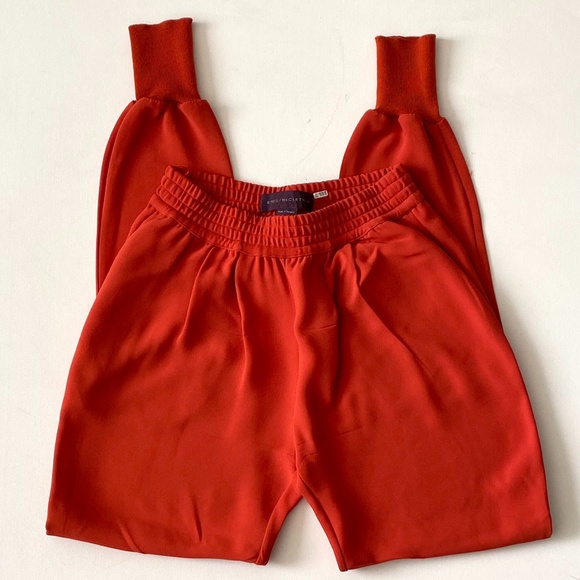 Stella McCartney Brick Orange Julia Pants Size 38 - Picture 6 of 10